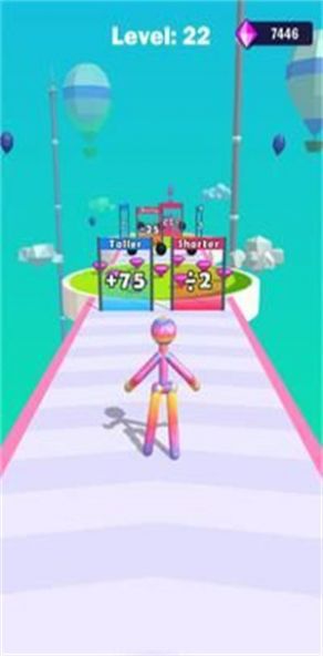 高个子人跑步比赛3D正版下载安装