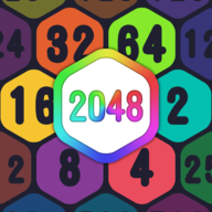 2048六边形拼图